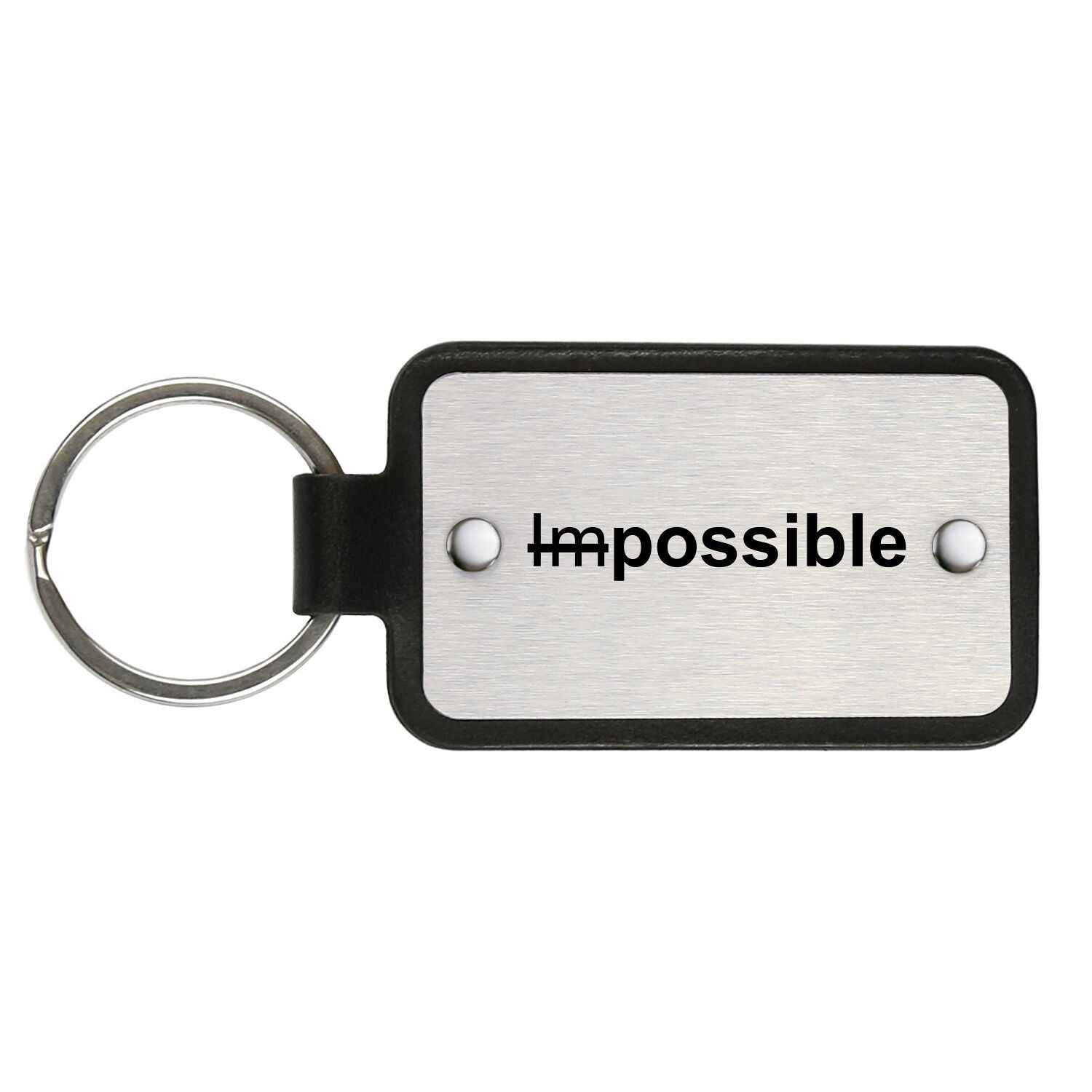 Porte-clés en cuir – Impossible