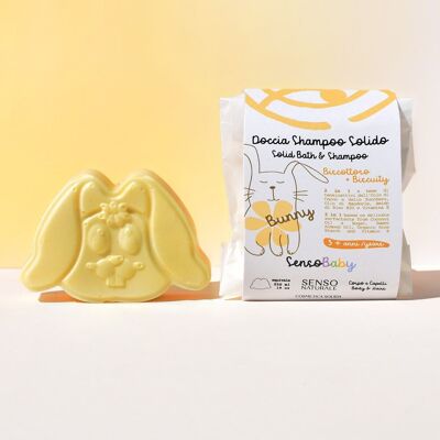 Biscuit Baby Solid Shampoo Shower - BUNNY Bunny