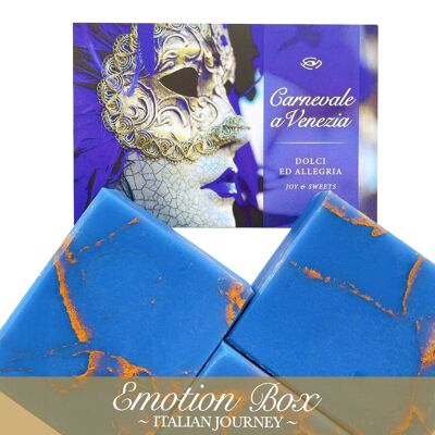 Emotion Box - CARNEVALE A VENEZIA (Dolci e Allegria) 2 SAPONETTE