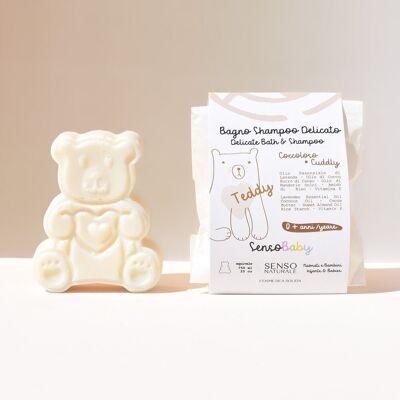 Zartes festes Shampoo-Bad für Kinder – TEDDY Bear