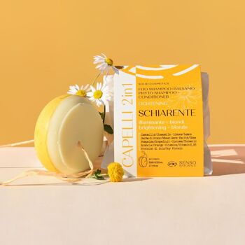 Shampoing Solide Phyto et Après-Shampooing ILLUMINANT/ÉCLAIRCISSANT 1