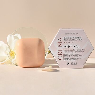 Aceite Corporal Sólido con ARGÁN - Crema Elastizante