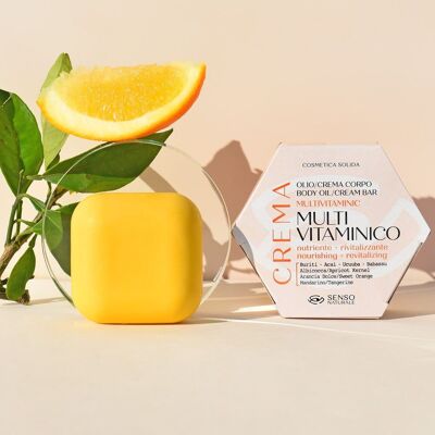 Olio Solido Corpo MULTIVITAMINICO - Crema Rivitalizzante