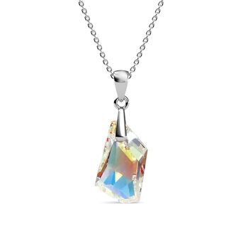 Pendentifs Silvestre - Argenté et Blanc brillant I MYC-Paris.com 6