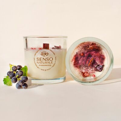 DIVINE RED scented soy candle Medium