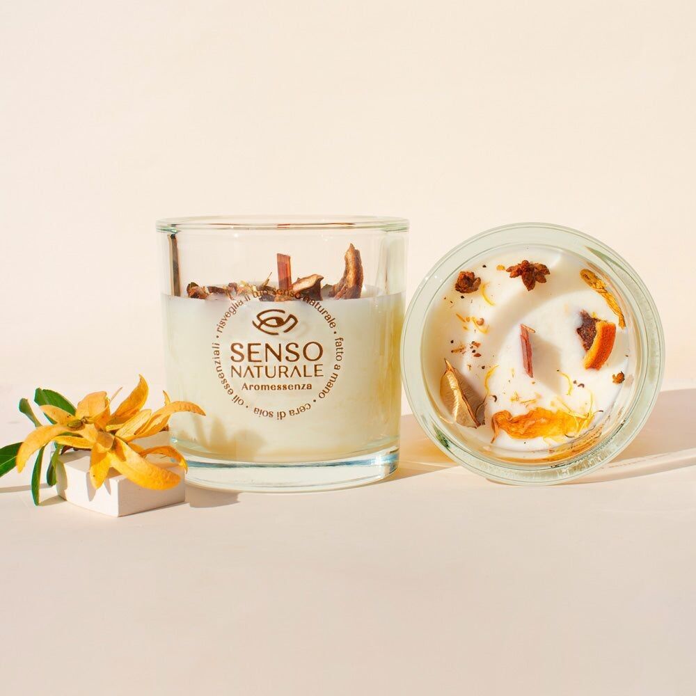 NIRVANA Sojakerze mit mittlerem Duft