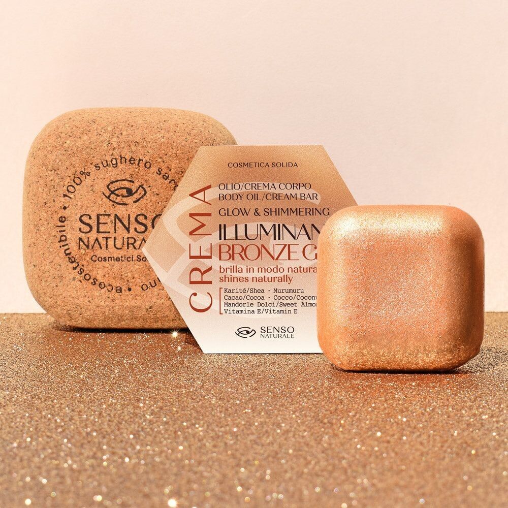 BRONZE GOLD Solid Body Oil + Cork Container [ PACK ]