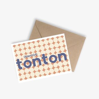 Carte Simple - Bientôt Tata / Tonton 2