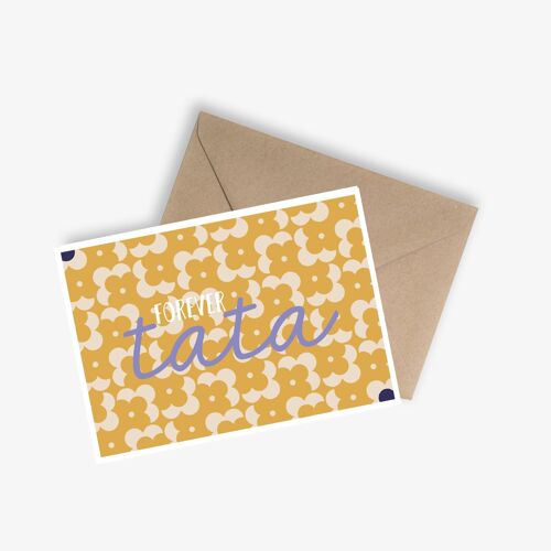 Carte Simple - Tata/Tonton Forever