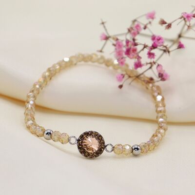 Armband Letizia light peach