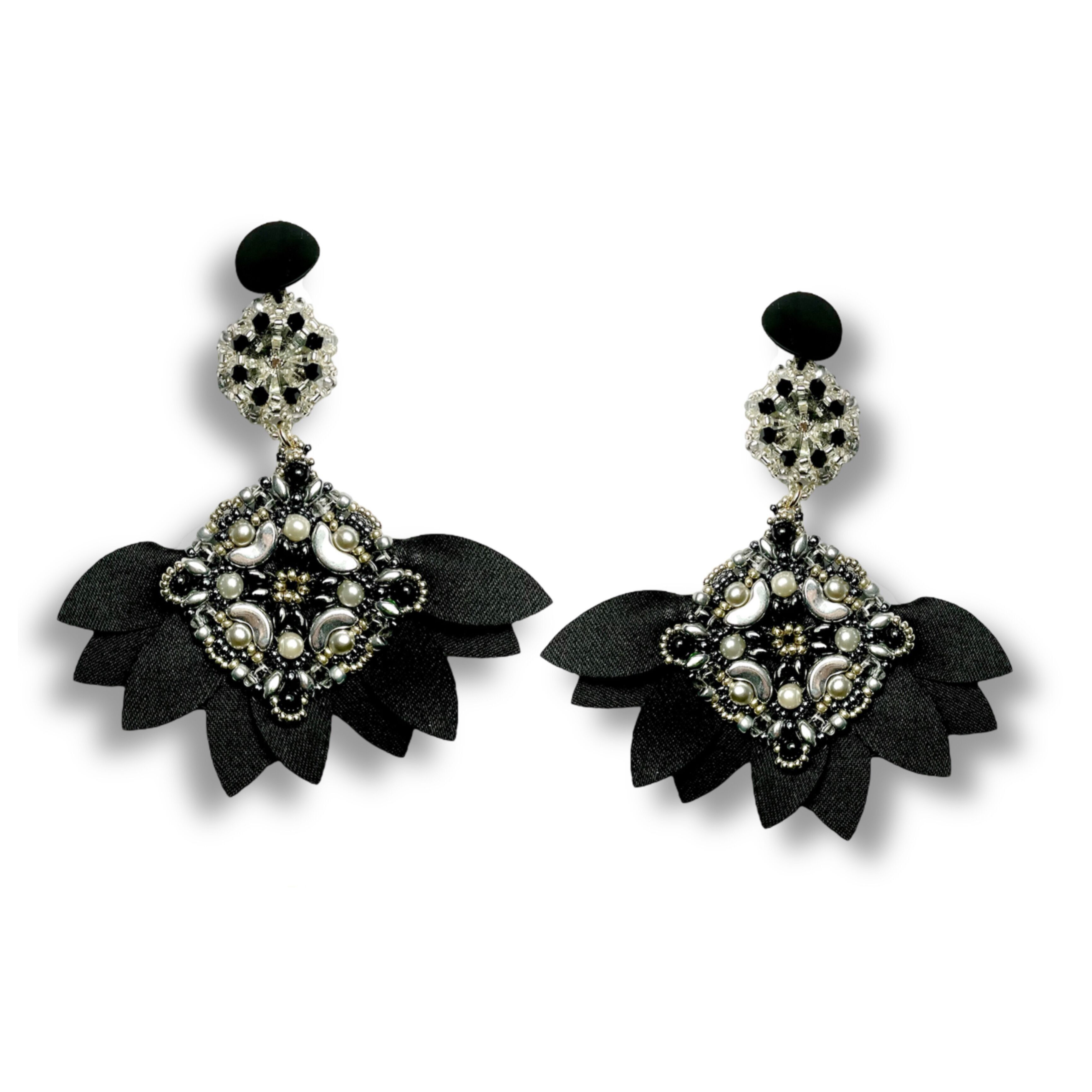 Pendientes Ersilia 05 Negro