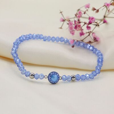 Bracciale Dalia estivo blu