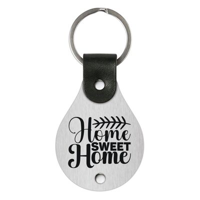 Porte-clés en cuir – Home sweet home II