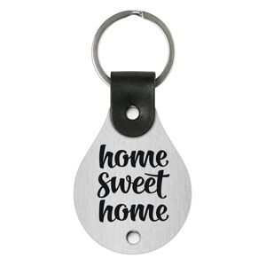 Porte-clés en cuir – Home sweet home