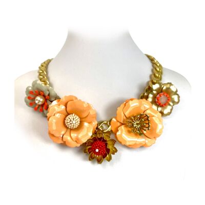 Peach Blossom Necklace