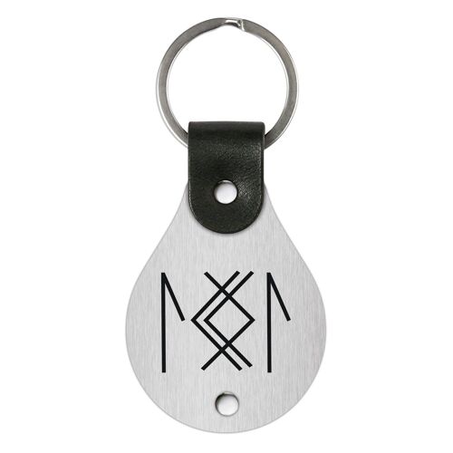 Leather Keychain – Runic formula for enhancing female attractiveness
