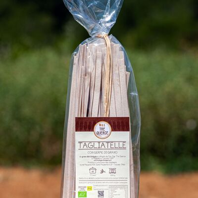 Organic pasta - tagliatelle