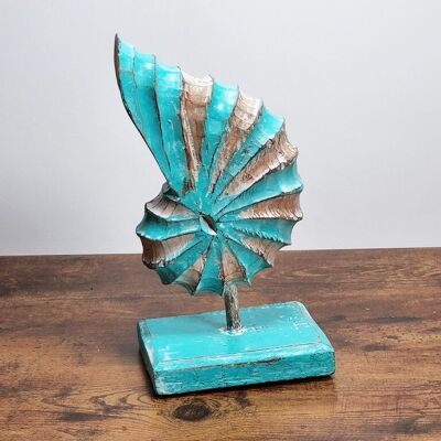 Wooden nautilus 3 sizes 25-30-35cm