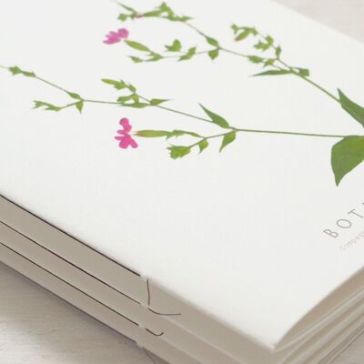 Set of 10 notebooks • Botanica collection • A5 • decreasing price