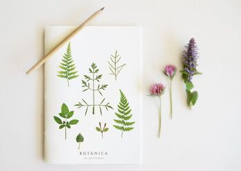 Lot de 10 carnets • collection Botanica • A5 • tarif dégressif 9