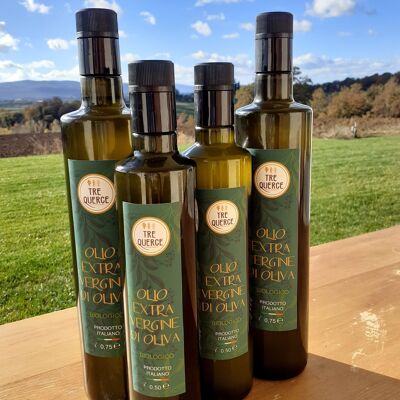 Huile d'olive extra vierge biologique
