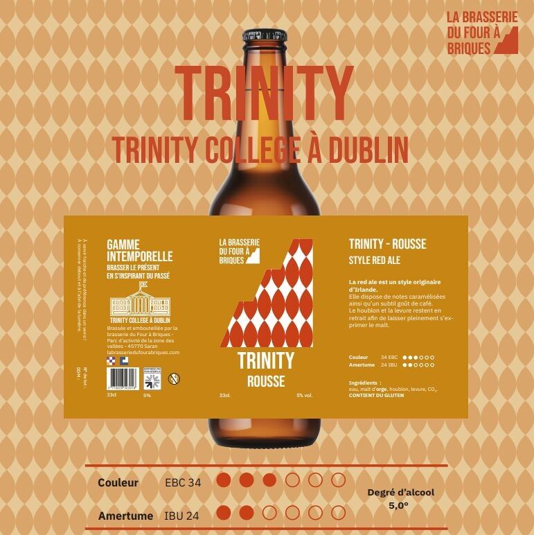 TRINITY - RED ALE 5° (ambrée)