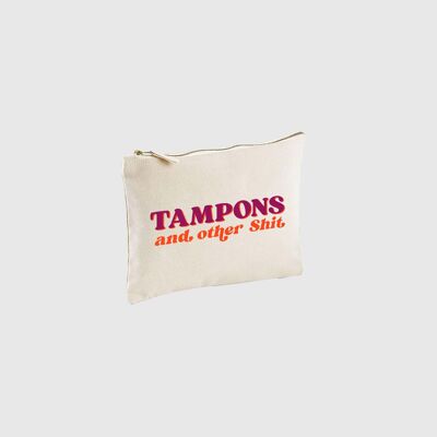 cosmetic bag | Tampons and other shit