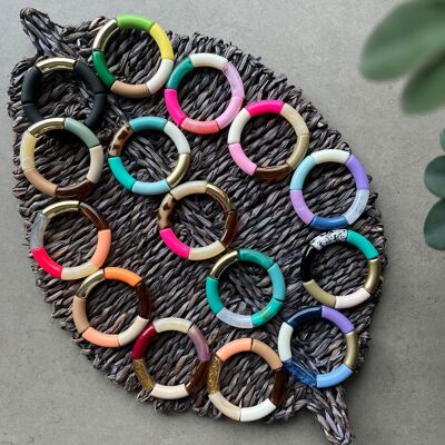 LUCILE bracelets - Set of 15 pieces