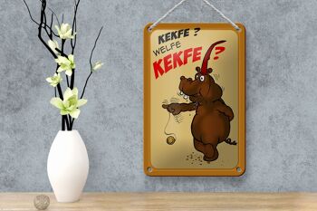 Plaque en tôle biscuits 12x18cm Kekfe Welfe Kekfe décoration 4