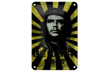 Signe en étain rétro 12x18cm, Che Guevara 1928 – 1967, décoration cubaine 1
