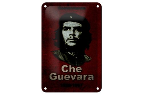 Blechschild Retro 12x18cm Comandante Che Guevara 1928-1967 Dekoration