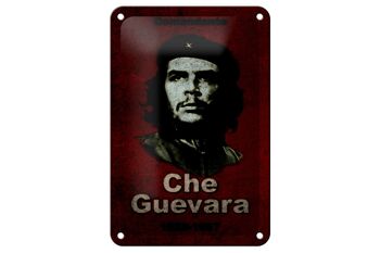Signe en étain rétro 12x18cm, décoration du commandant Che Guevara 1928 – 1967 1