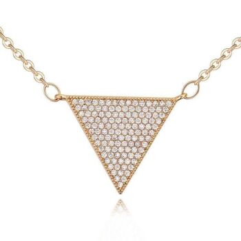 Collier Veron - Or Rosé et Cristal I MYC-Paris.com 10