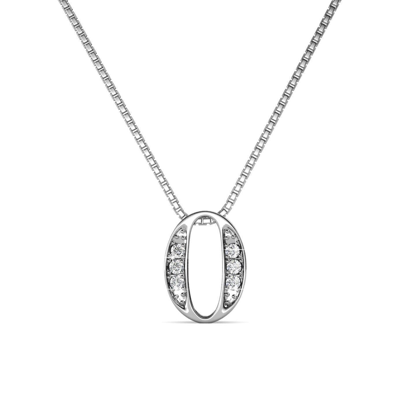 Ciondoli Numero 0 - Argento e Cristallo I MYC-Paris.com
