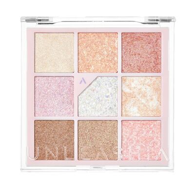 Paleta de ojos UNLEASHIA Glitterpedia #1 Todo brillo