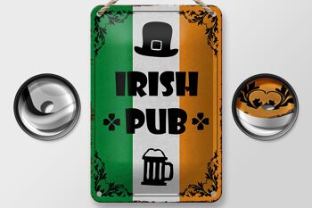 Panneau en étain disant 12x18cm, décoration d'alcool de bière de Pub irlandais 2