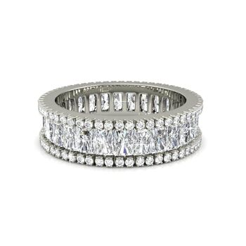 Bague Glamour Lock - Argenté et Cristal I MYC-Paris.com 9