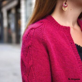 Patron tricot du cardigan et du pull "Rue de la Roquette" 3