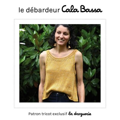 Patrón de tejido para la camiseta de tirantes de mujer “Cala Bassa”