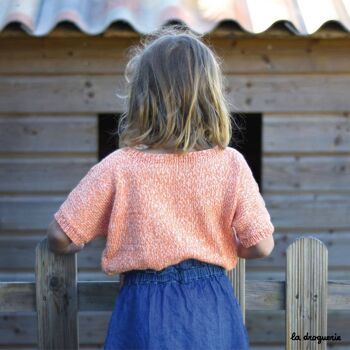 Patron tricot du tee-shirt enfant "Le Pouliguen" 4