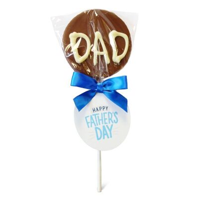 Father’s Day – Hand Piped ‘Dad’ Lollipop