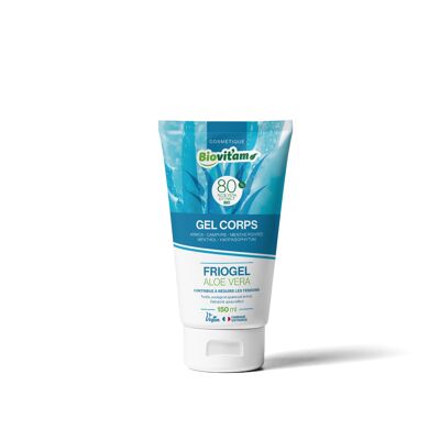 FRIOGEL ALOE VERA Arnica Menthol Peppermint Camphor Harpagophytum Tube 150 ml and 99% ingredients of natural origin