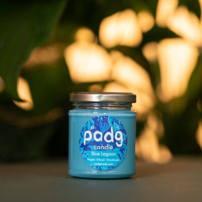 Blue Lagoon - Turquoise padg candle