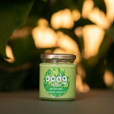 Lime and Mango - Green padg candle