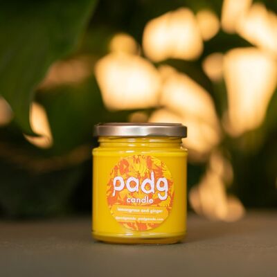 Lemongrass and Ginger - Small Padg Candle