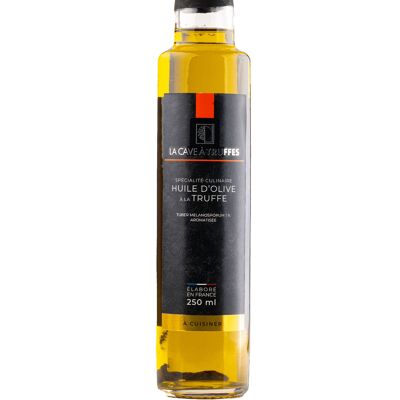Préparation culinaire d'huile d’Olive 99% saveur truffe (dont 0,13% truffe Tuber melanosporum Vitt. lyophilisée)