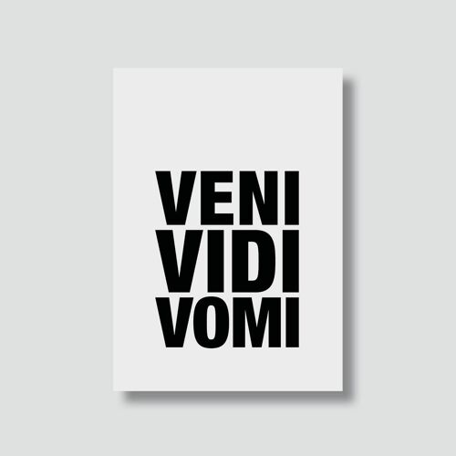 Carte "Happy hour" :

Veni vidi vomi