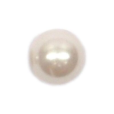 Pearl bouton de bottine 10 mm