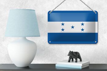 Drapeau du Honduras en étain, 18x12cm, décoration du drapeau du Honduras 4