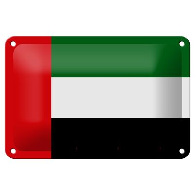 Blechschild Flagge Vereinigten Arabischen Emirate 18x12cm Dekoration